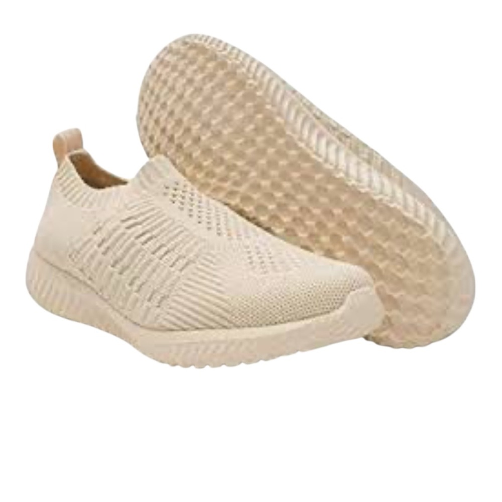 TIOSEBON  Crème Walking Sock Lightweight Slip on